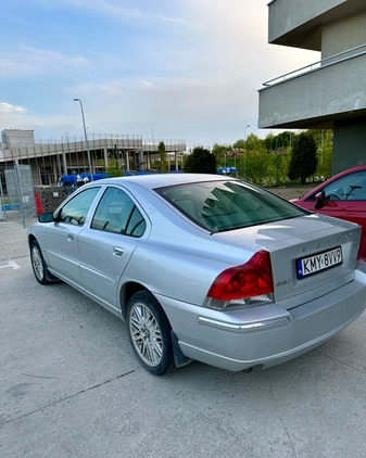 Volvo S60 cena 13900 przebieg: 297000, rok produkcji 2004 z Kraków małe 92